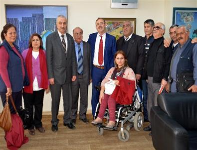 Engelliler Konfederasyonu’ndan Başkan Türk’e Ziyaret