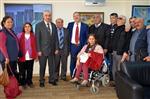 AKRABA EVLİLİĞİ - Engelliler Konfederasyonu’ndan Başkan Türk’e Ziyaret