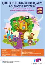PINOKYO - Forum Kayseri Çocuk Kulübü Çocuklar İçin Atölye Çalışmaları Düzenliyor