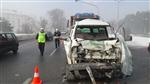ÖMER GÜNEY - Yoğun Sis Zincirleme Kazaya Sebep Oldu