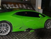 LAMBORGHINI - Asena Erkin kaza yaptı