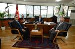 TÜYAP - Kaymakam Yavuz ve Eşref Uslu’dan Balıkesir Büyükşehir Belediye Başkanı Uğur’a Ziyaret