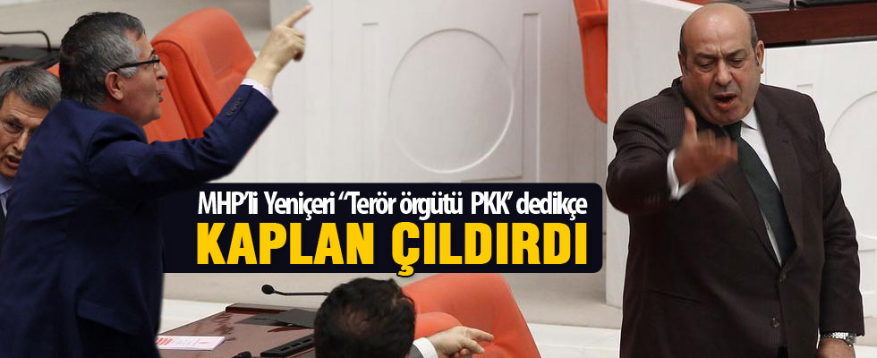 Meclis'te Hasip Kaplan - Özcan Yeniçeri tartışması