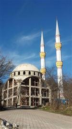 CAMİ İNŞAATI - Minareler Tamam, Sıra Camide