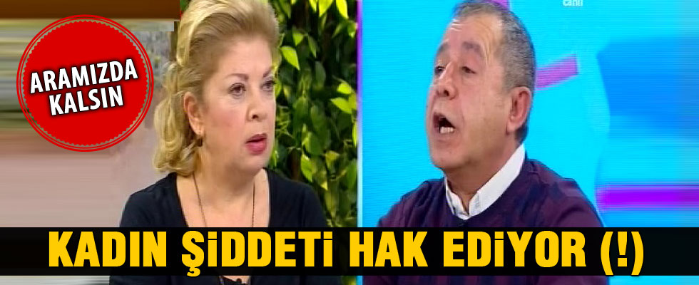 Salih Keçeci: Kadın şiddeti hak ediyor