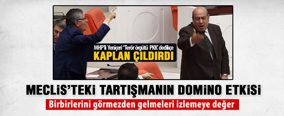 Meclis'te Özcan Yeniçeri - Hasip Kaplan karşılaşması