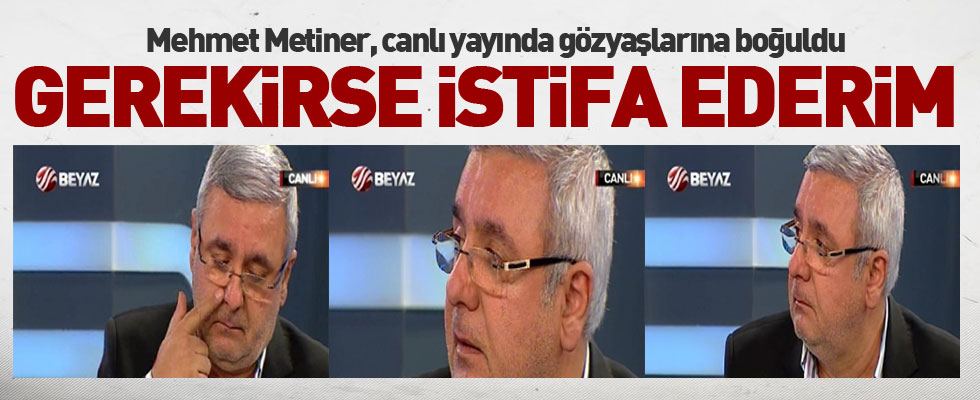 Mehmet Metiner: Mahallenin delisi biz değiliz. Artık konuşmayacağım!