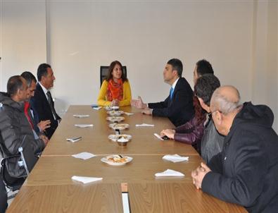 Umut Oran’dan Tunceli Barosu'na Ziyaret