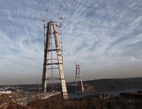 3. KÖPRÜ - 3. köprüde dev tabliyelerin montajı sürüyor