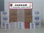 Hakkari’de 93 Bin 500 Paket Kaçak Sigara Ele Geçirildi
