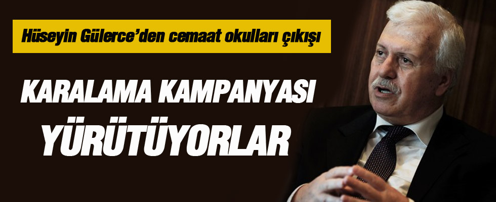 Hüseyin Gülerce'den cemaat okulları çıkışı