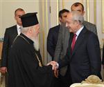 FENER RUM PATRIĞI - Kılıçdaroğlu, Dini ve Ruhani Liderlerle Bir Araya Geldi