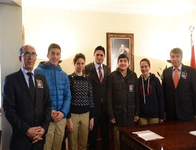Öğrenciler Başkan Acar’ı Ziyaret Etti