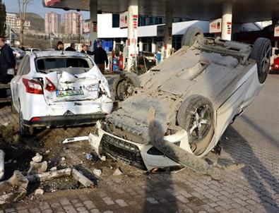 Tabelaya Çarpıp Takla Attı Açıklaması