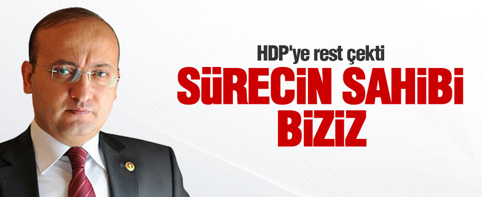 Yalçın Akdoğan, HDP'ye rest çekti