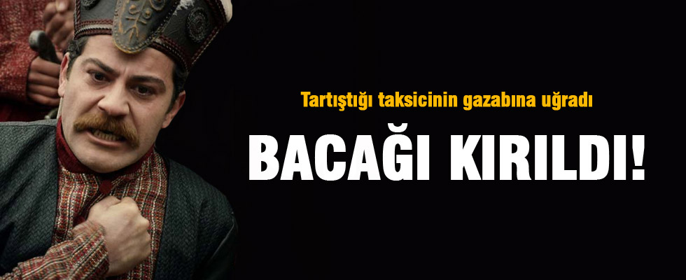 Burak Demir taksicinin saldırısına uğradı