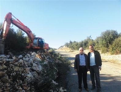 Erdemli'de Yol Çalışmaları