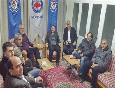 Ak Parti Milletvekili Aday Adayı Merkepçioğlu'ndan Memur-sen'e Ziyaret