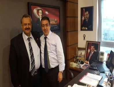 Ali Aydınlıoğlu ve Burhaniye Belediye Başkanı Necdet Uysal Yatırımlar İçin Ankara'da Bakanlıkları Ziyaret Ettiler