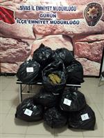 Sivas’ta 55 Kilo Esrar Ele Geçirildi