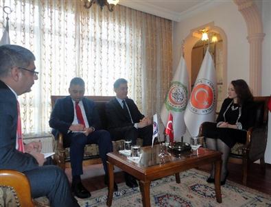 Tunus Büyükelçisinden Nezaket Atasoy’a Ziyaret