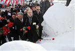 SARIKAMIŞ ŞEHİTLERİ - Bakan Kılıç 'kardan Şehit Heykelleri'nin Açılışını Yaptı