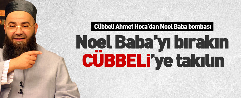 Cübbeli Ahmet Hoca'dan Noel Baba bombası