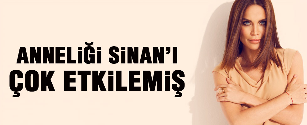 Ebru Şallı: Anneliğim Sinan'ı çok etkilemiş