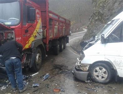 Giresun'da Trafik Kazası Açıklaması