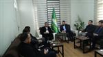 DAYATMA - Eğitim-bir Sen Batman Şube Başkanı Mehmet Ergin'den Hüda Par'a Ziyaret