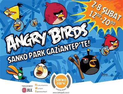 Sanko Park’ta Angry Birds Heyacanı Başlıyor