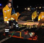 ONSEKIZ MART ÜNIVERSITESI - Çanakkale’de Trafik Kazası; 2 Yaralı