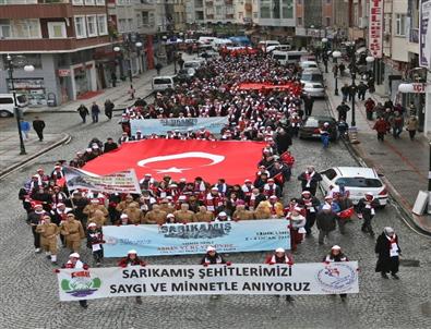 Rize, Sarıkamış Şehitleri İçin Yürüdü