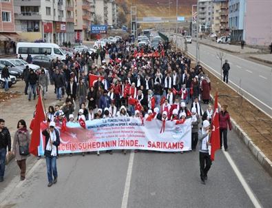 Tunceli’de Sarıkamış Yürüyüşü