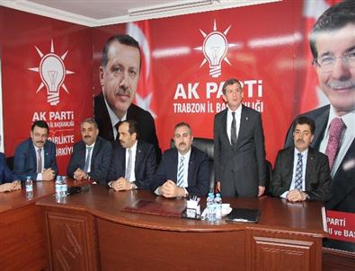 Ak Parti Trabzon İl Başkanı Revi’ye Destek Ziyareti
