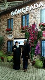 FENER RUM PATRIĞI - Patrik Bartholomeos, Gökçeada Standını Ziyaret Etti