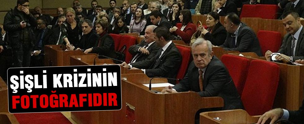 Şişli Belediye Meclisi'nde gerginlik