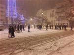 Burdur’da Kar Topu Meydan Muharebesi