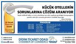 Didim’de Ertelenen Küçük Oteller Toplantısı 12 Ocak'ta Yapılacak