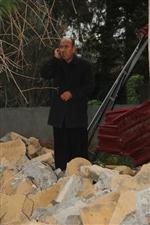 ULU CAMİİ - Fırtına Minareyi Devirince İmam Ezanı Böyle Okudu