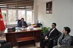 MUSTAFA ÖZ - Mhp Yöneticilerinden Kaymakam Balcı ve Belediye Başkanı Yıldız’a Ziyaret