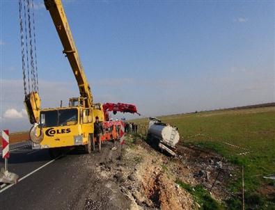 Nusaybin’de Tanker Mayınlı Alana Uçtu
