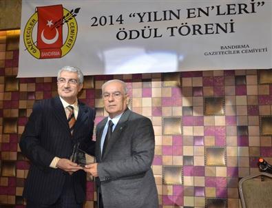 Bandırma’da ‘yılın En İyileri’ Ödül Töreni Düzenlendi
