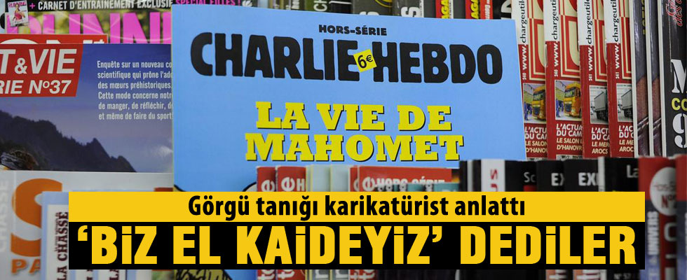 Charlie Hebdo saldırısının tanığı konuştu
