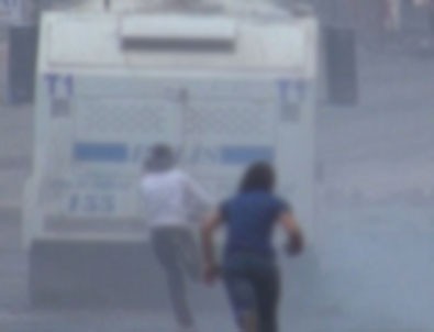 Cizre yine karıştı! Polise roketli saldırı!