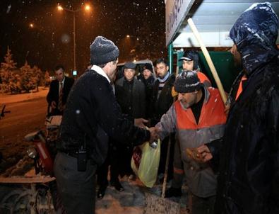 Kayseri Güne Bembeyaz Başladı