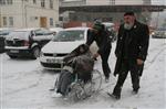 DİYALİZ HASTASI - Yozgat’ta Diyaliz Hastasının Kar Çilesi