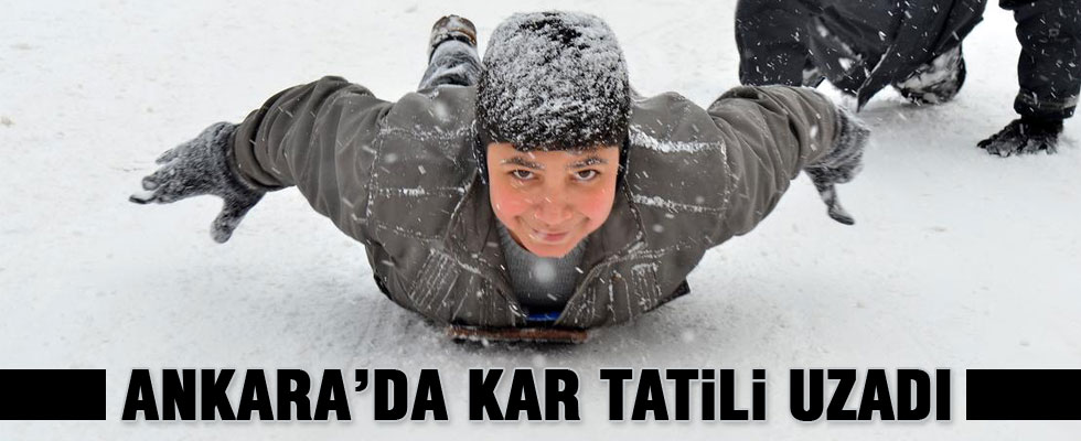 Ankara'da okullar yarın tatil