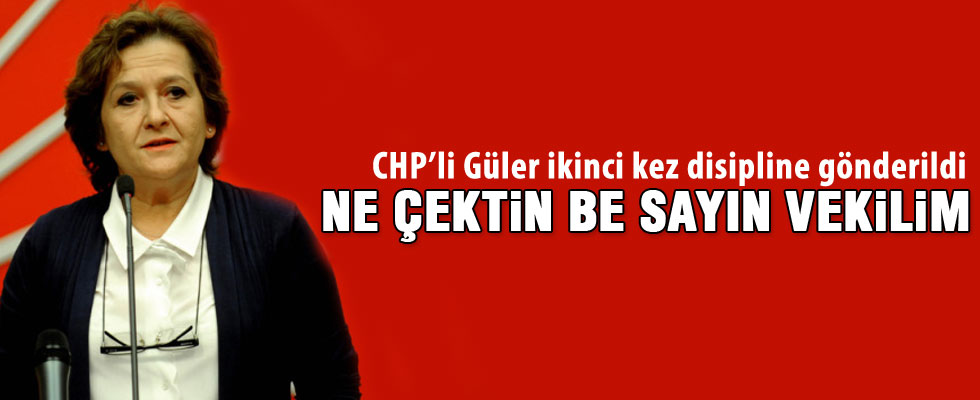 Birgül Ayman Güler disipline gönderildi