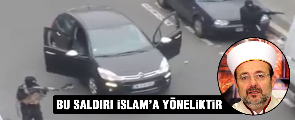 Mehmet Görmez'den Charlie Hebdo açıklaması